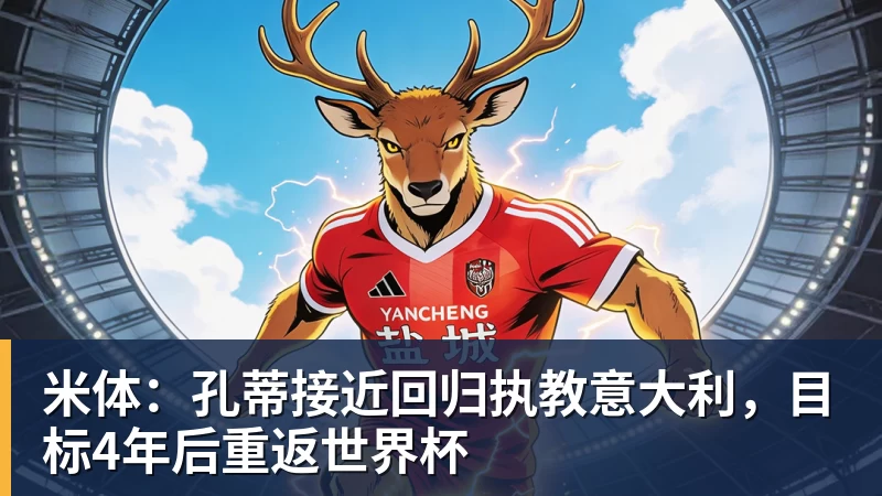 米体：孔蒂接近回归执教意大利，目标4年后重返世界杯